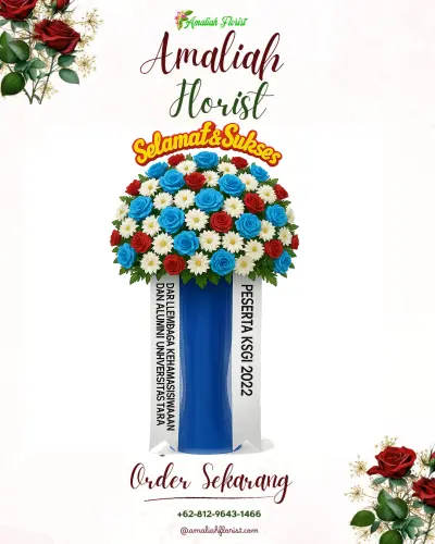 Standing Flower di Kawasan Industri Subang Smartpolitan